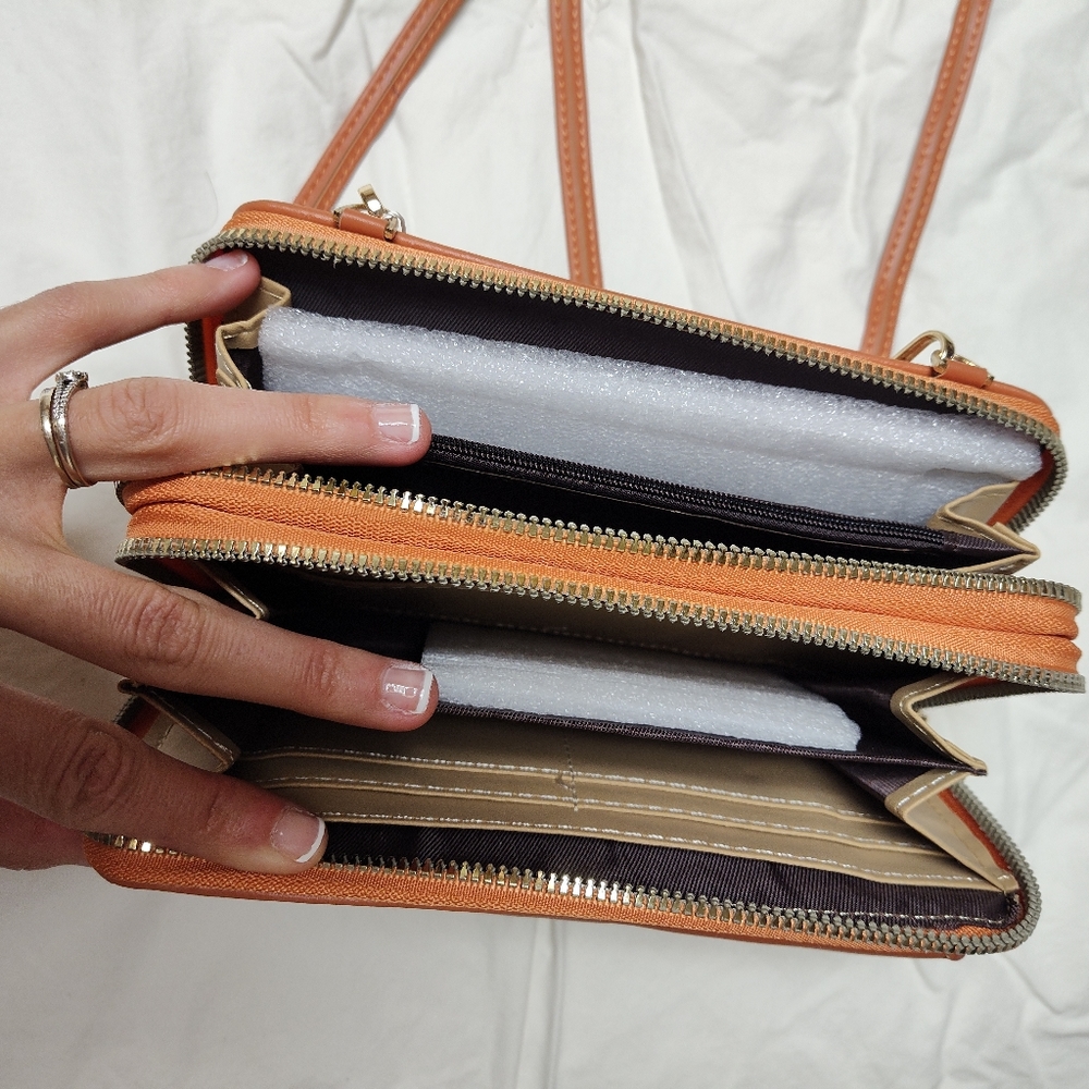 Cross bag and wallet